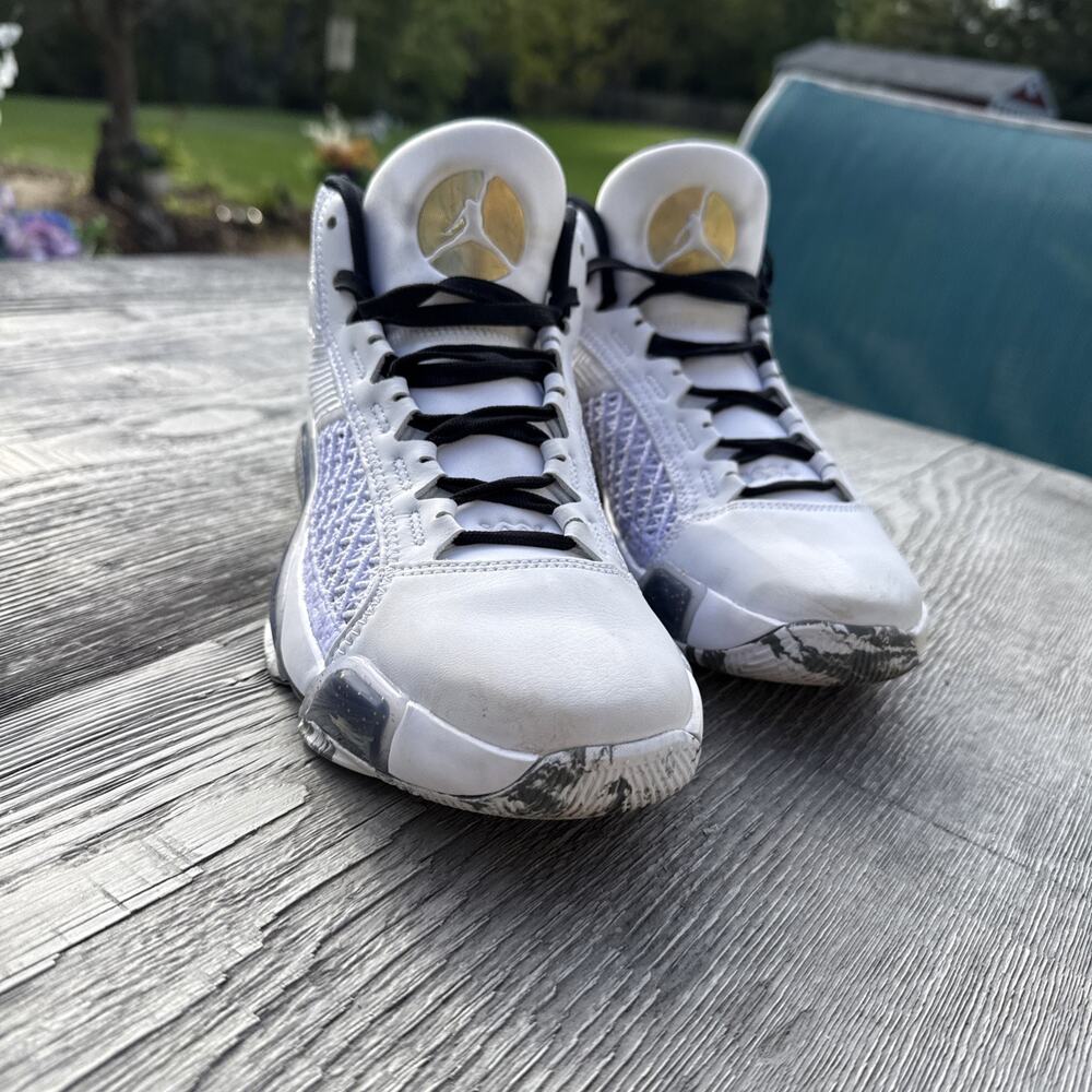 Air Jordan XXXVIII (38) FIBA White Youth Size 6.5
